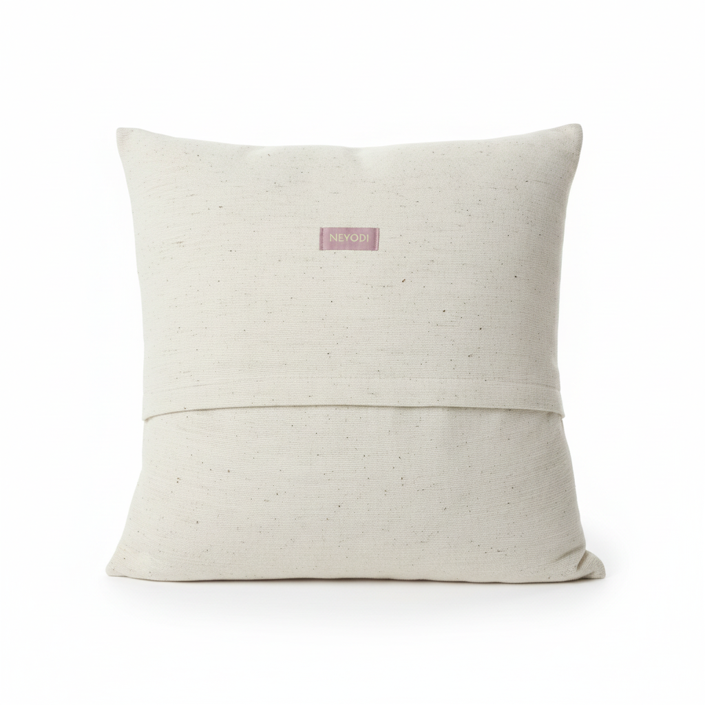 White Pillow Back - Zoomed